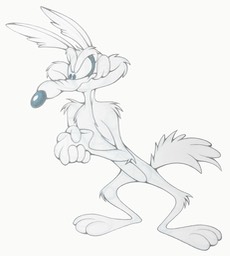 Wile E. Coyote Hands Together Fixed